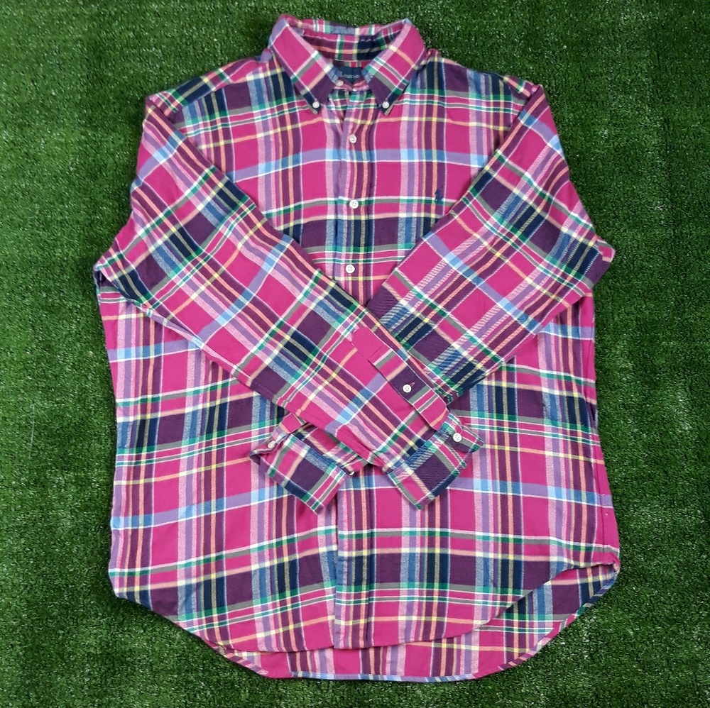Large long sleeve Ralph Lauren Multi-color Polo